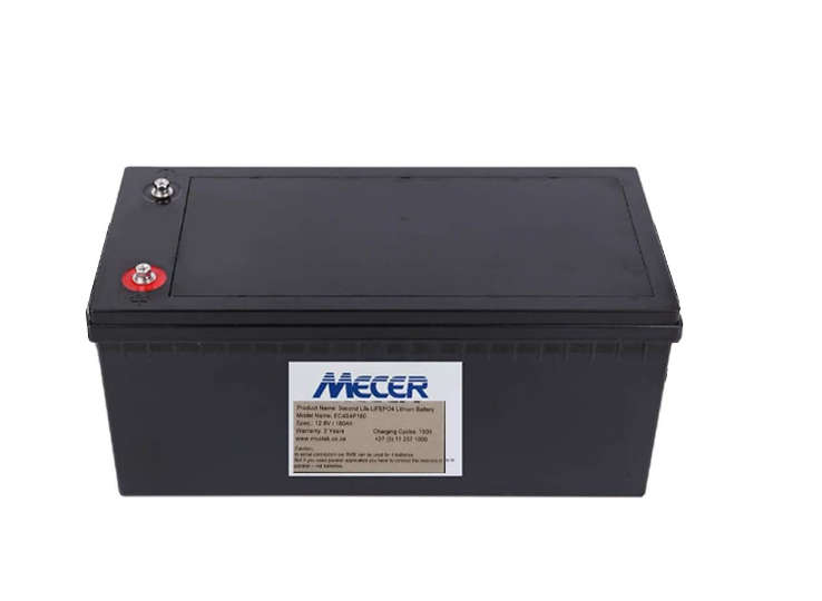 Mecer 200A 12V 2nd Life Lithium Battery (serial connection only - max 48V : no parallel)