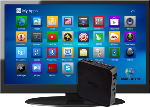 MXQ Media Box with the latest version of Kodi!