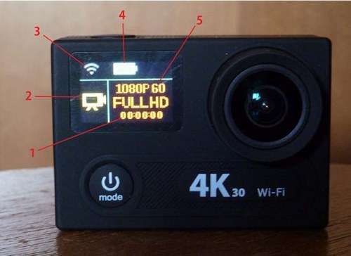 Authentic EKEN H8R 4K ultra HD action sports camera