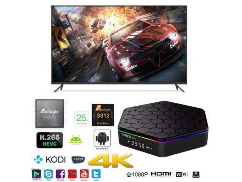 Sunvell T95Z-Plus TV Box Amlogic S912 Octa Core - 2G + 16G (Local Stock)