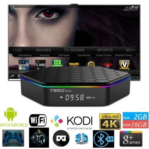Sunvell T95Z-Plus TV Box Amlogic S912 Octa Core - 2G + 16G (Local Stock)