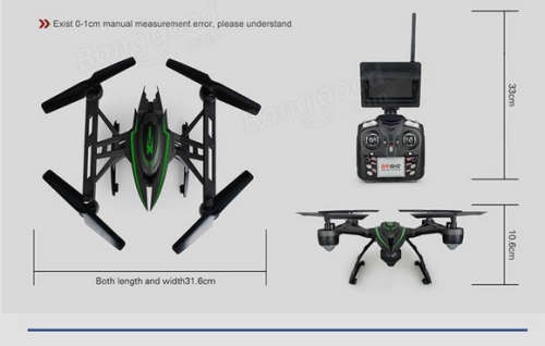 JXD510G X-Predators 5.8G FPV Drone With 2.0MP HD Camera - Local Stock!