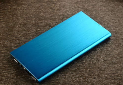 Brushed Aluminum Ultra Thin 12000mAh PowerBank