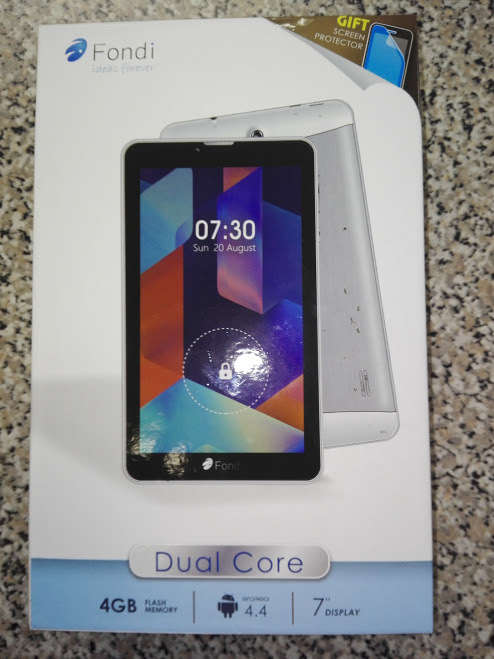 T708B FONDI - 7" 1.2GHz Android 4.4 4GB 3GDual Sim Tablet