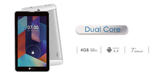 T708B FONDI - 7" 1.2GHz Android 4.4 4GB 3GDual Sim Tablet