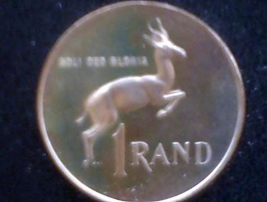 Exceedingly RARE SILVER (PROTEA) "1965" PROOF RAND