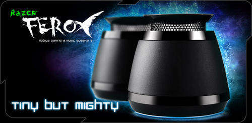 RAZER Ferox - 2.0 Mobile Gaming Speaker , 360ÃÂ° Omni-Directional Sound