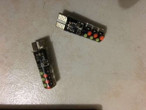 LED color changing park lights (CLIP IN FITTING AS PER PIC)