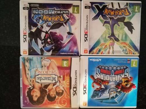 NINTENDO 3DS XL WITH 6 GAMES