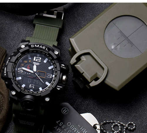 SMAEL Multi-function Digital Quartz Sport Wristwatch