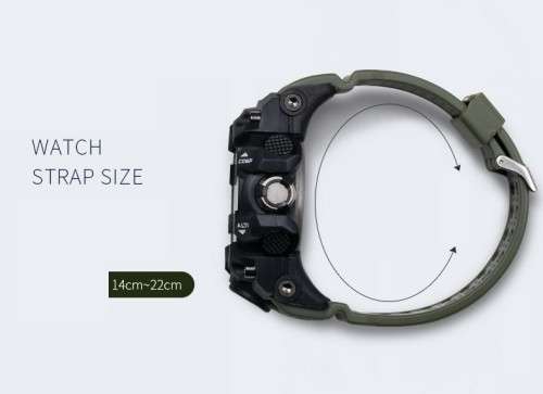 SMAEL Multi-function Digital Quartz Sport Wristwatch