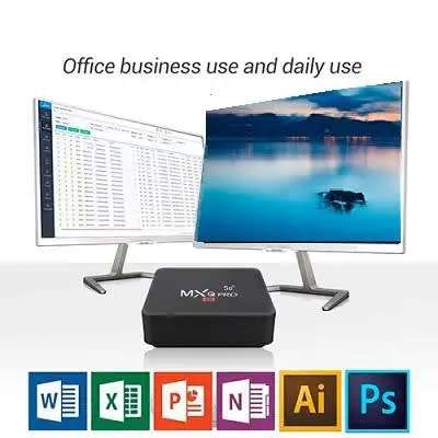 MXQ PRO Tv Box + Bluetooth Wireless Keyboard