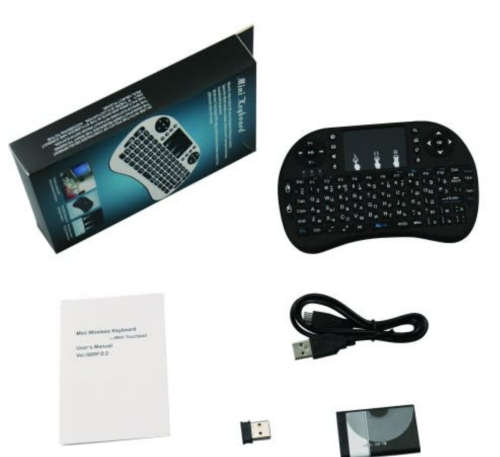 MXQ PRO Tv Box + Bluetooth Wireless Keyboard
