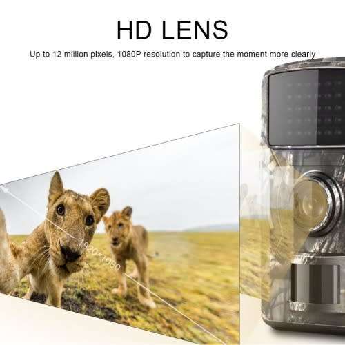 Trail Camera Forest Camera Tracing Game IP66 Night Vision Hunting Camera