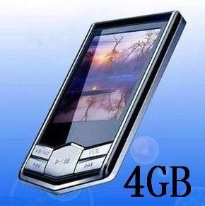 4GB 1.8" MP3 MP4 PLAYER WITH FM RADIO VOICE RECORDING