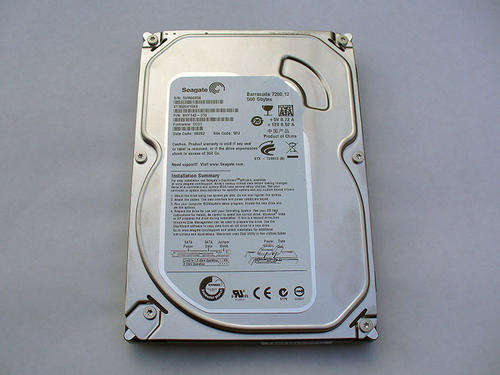 SEAGATE BARRACUDA 500GB 7200RPM HARD DRIVE