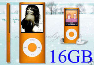 16GB MP3 MP4 PLAYER 1.8" Slim 4th Gen FM Media