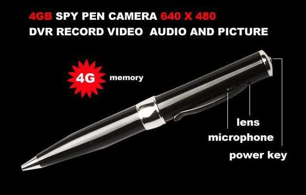 4GB SPY PEN VIDEO&AUDIO CAMCORDER CAMERA