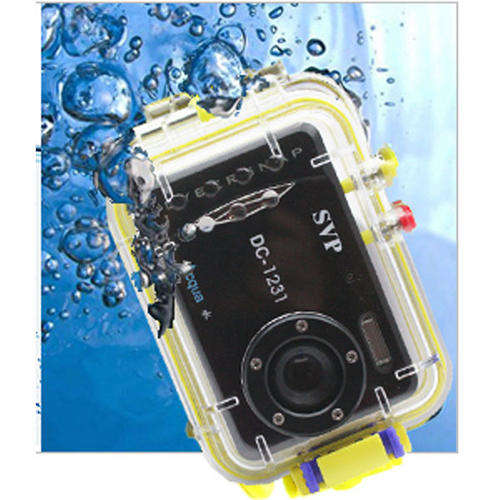 ACQUA UNDERWATER 8 X ZOOM DIGITAL CAMERA CAMCORDER WITH WATERPROOF CASE