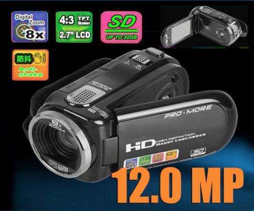 12.0 MP 2.7" LCD SCEEN HD DIGITAL VIDEO CAMCORDER INCLUDING 4GB SD MEMORY CARD ***IN STOCK***