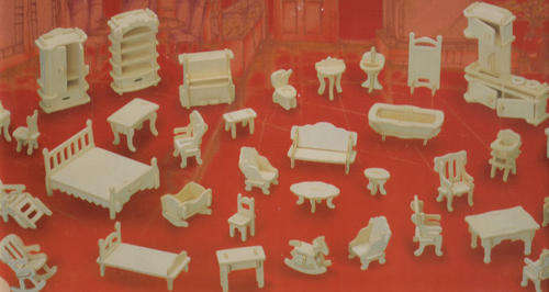 *NEW*  DISCOUNTED! 3D Woodcraft Puzzle - Doll House Furniture -Educational Wooden Building Model Kit