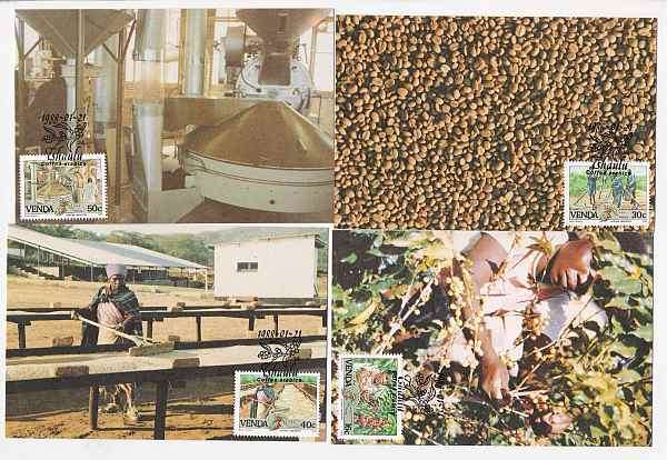 1988 Venda Maxicards - Coffee Industry.