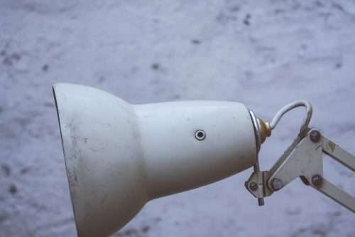 An original Beige Anglepoise floor lamp