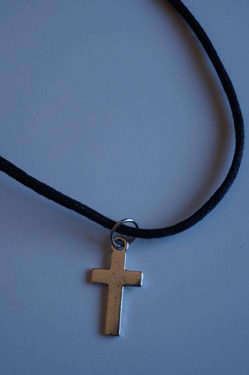 Silver Plain Cross