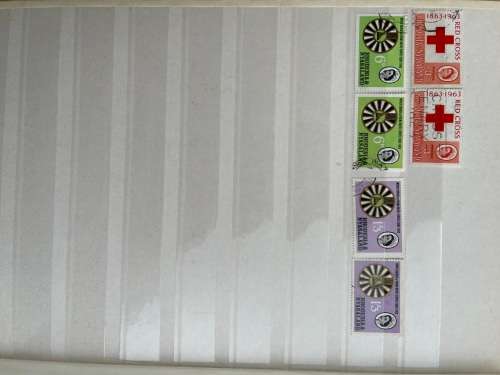 Zambia & Rhodesia stamp stockbook