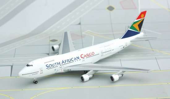 BIG REDUCTION!!! 1/400 Jet-X BOEING 747, SOUTH AFRICAN AIRWAYS CARGO, ZS-SAR, Waterberg.