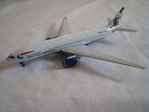 Reduced!!! 1/400 Gemini Jets British Airways Boeing 777-200, Hong Kong