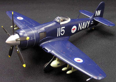 Looks just like ZU-WOW!!! 1/72 Witty Wings Sea Fury No. 724 Sqn. RAN.
