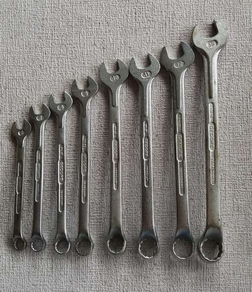 Gedore 6mm to 32mm spanner set.