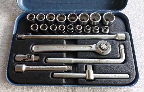Gedore D30 HMZ 23 piece 3/8 drive socket set.