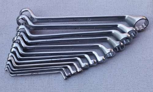 Gedore 6 - 32mm ring/ring spanner set.