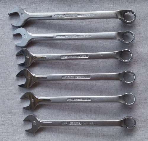 Gedore 6 - 32mm spanner set
