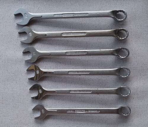 Gedore 6 - 32mm spanner set