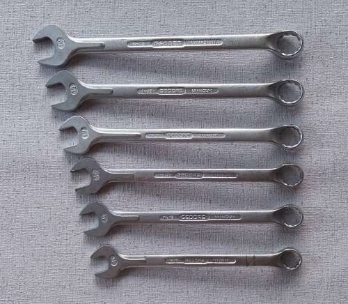 Gedore 6 - 32mm spanner set