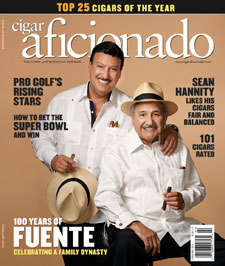 Cigar Aficionado Magazine - Jan/Feb 2012 - 100 Years of Fuente