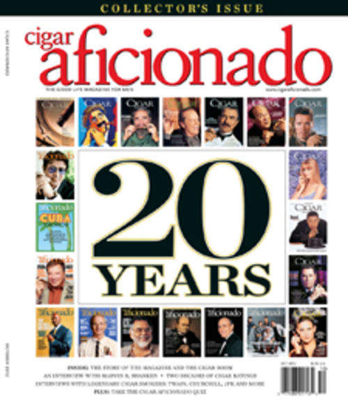 Cigar Aficionado Magazine - Sept/Oct 2012 - 20th Anniversary