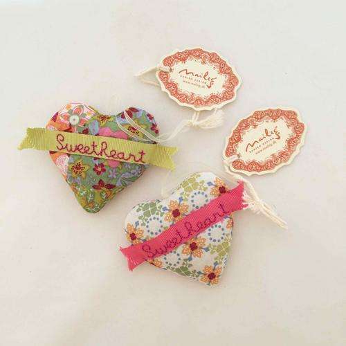 Maileg - Ornamental Hearts (two)