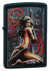 Genuine Zippo Lighter - Kit Rae Ellewah - 2010