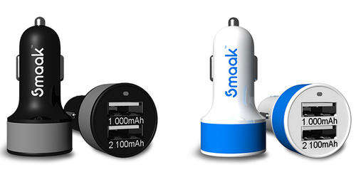 Smaak Voltage 3.1 Amp Car Charger