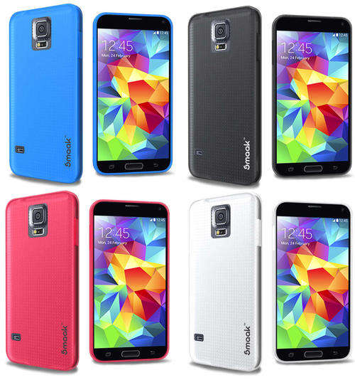 Smaak Samsung S5 Cover + Anti Impact Screen Protector
