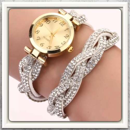 ****NEW ARRIVAL***GORGEOUS NEW FASHION CASUAL SPARKLY CRYSTAL  BRACELET WOMENS QUARTZ WATCH