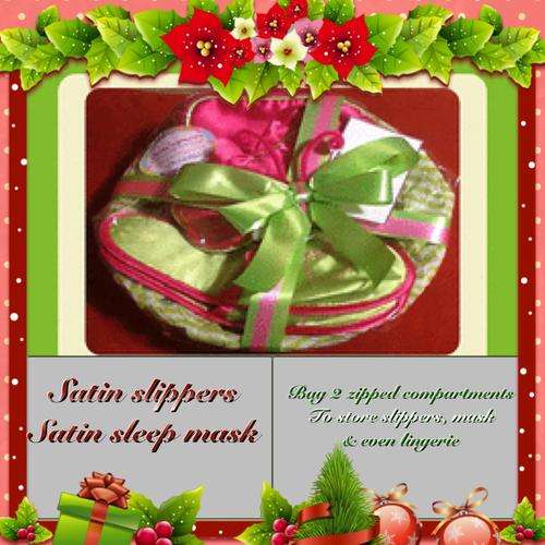 ***CHRISTMAS GIFT SET*** Pretty Satin travel pack Girls / Ladies Hamper