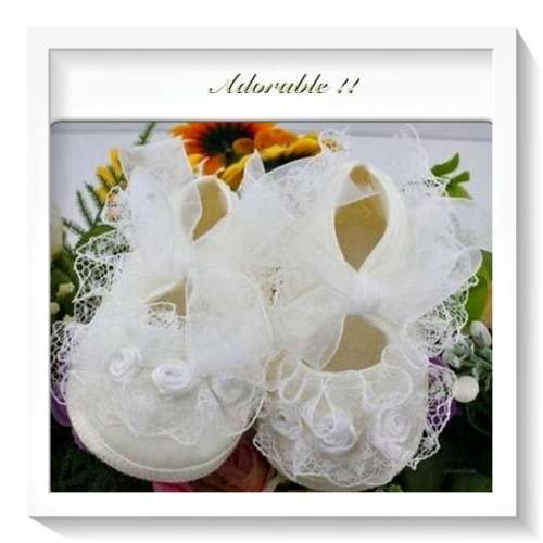 **ABSOLUTELY ADORABLE** Cute Baby Toddler Non-Slip Shoes Rose Flower Lace Walking Shoes 3-6 months