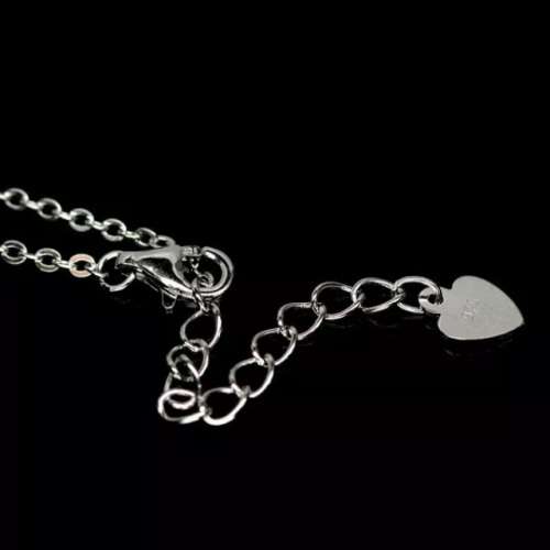Natural Zambian Emerald, AAA White CZ in Solid .925 Sterling Silver 14K White Gold Bracelet
