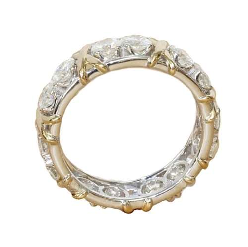 White Sapphire Engagement, Promise Ring  .925 Silver Filled Ring Size US 5 / UK I / J