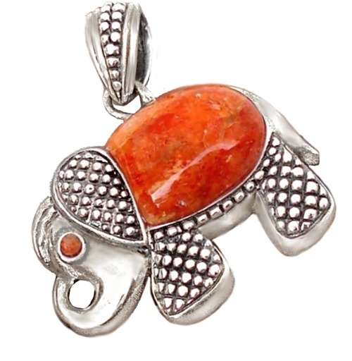 Natural South Western Arizona  Red Copper Turquoise in Solid .925 Sterling Silver Pendant